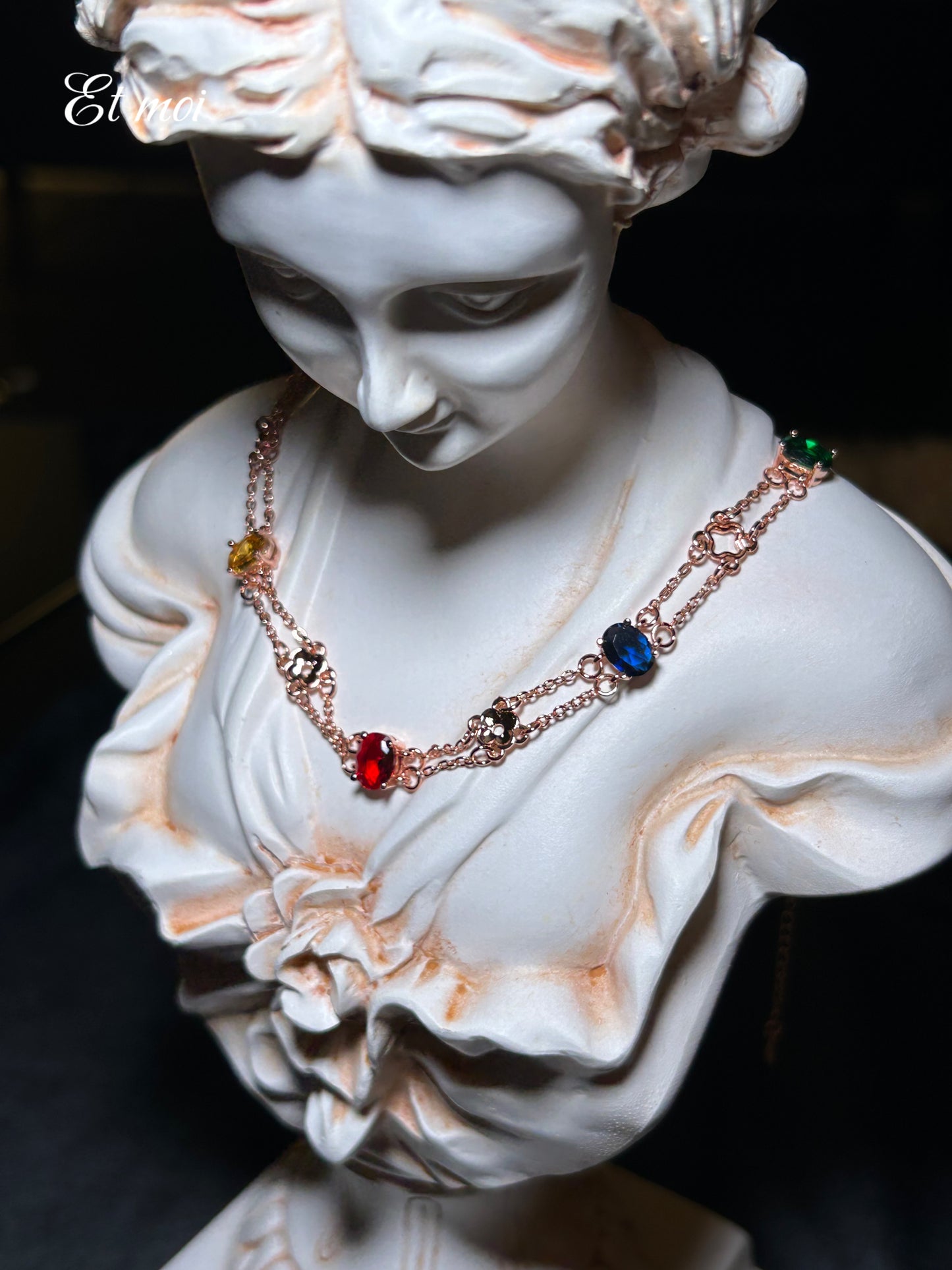 [Halloween Special] Lubilay Colorful Lucky Stone Necklace