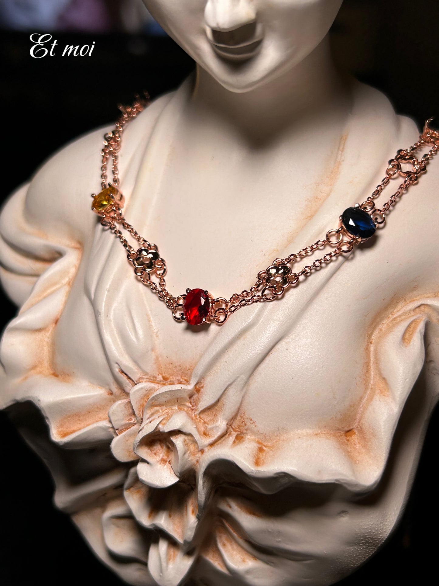 [Halloween Special] Lubilay Colorful Lucky Stone Necklace