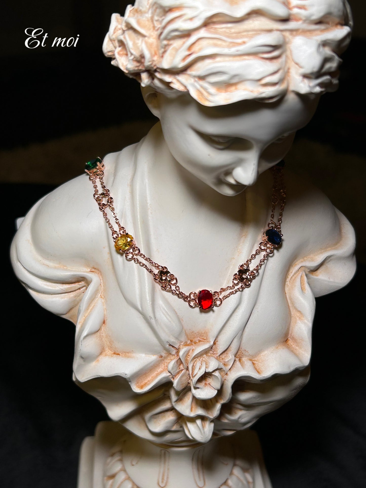 [Halloween Special] Lubilay Colorful Lucky Stone Necklace