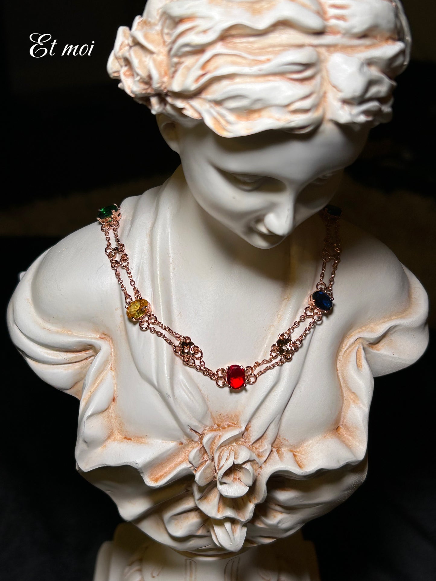 [Halloween Special] Lubilay Colorful Lucky Stone Necklace